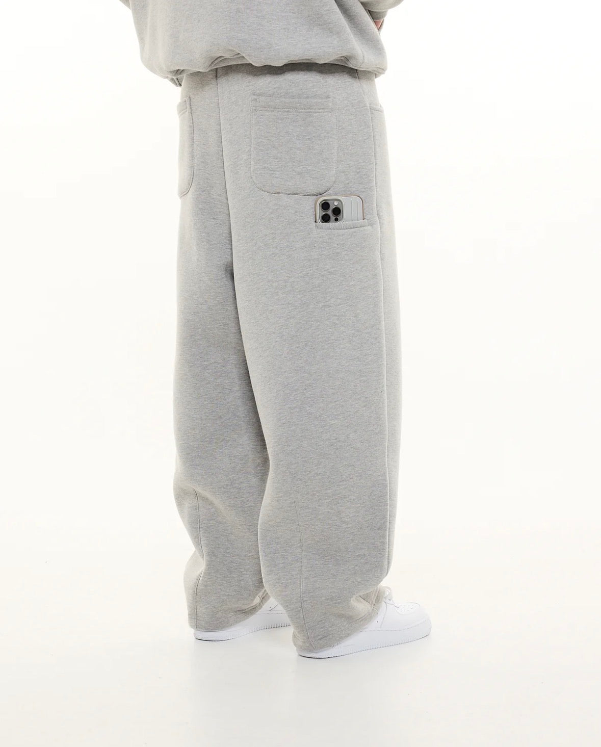 320 GSM Cozy Grey Side Pocket Sweatpant