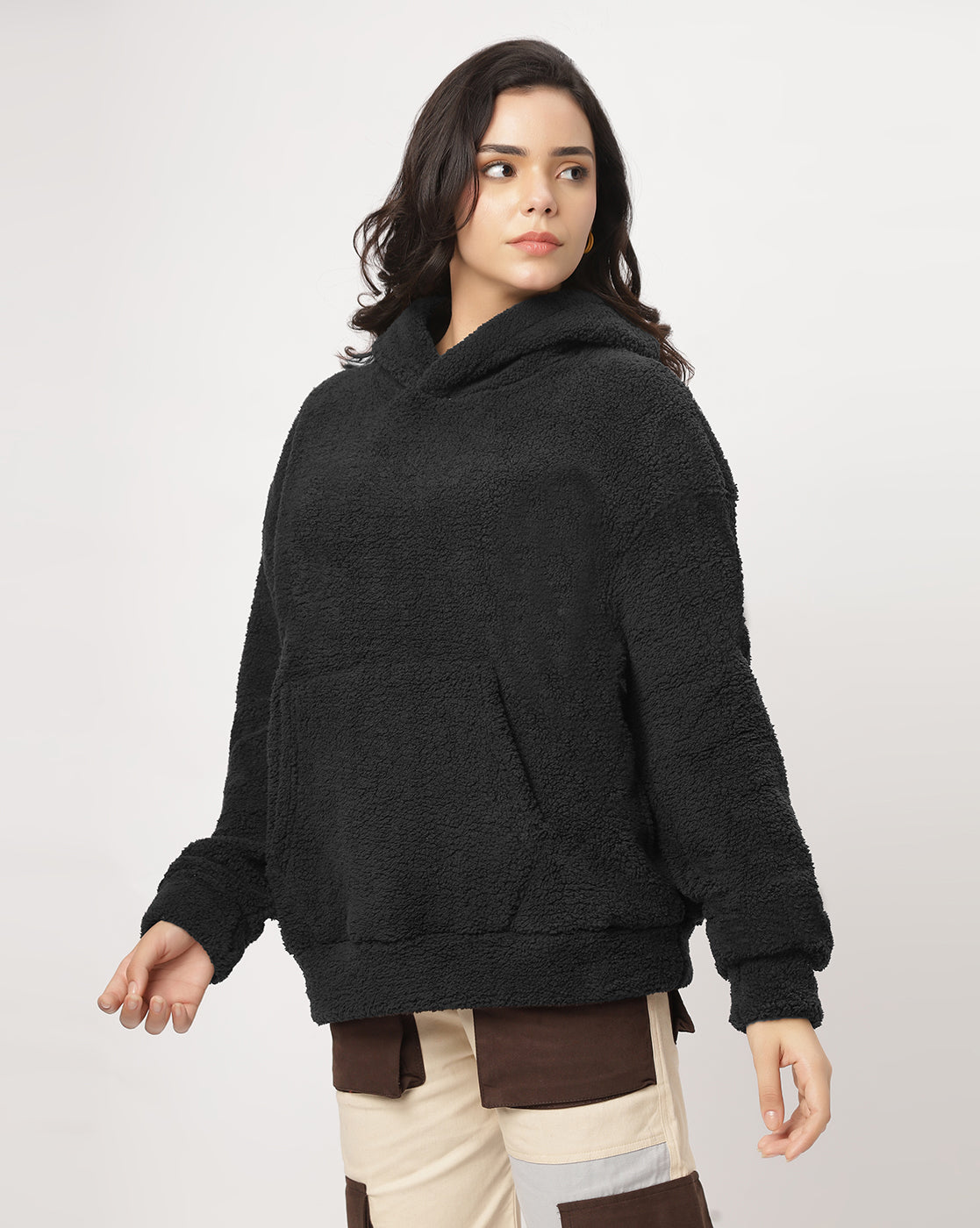Black Oversize Hoodie