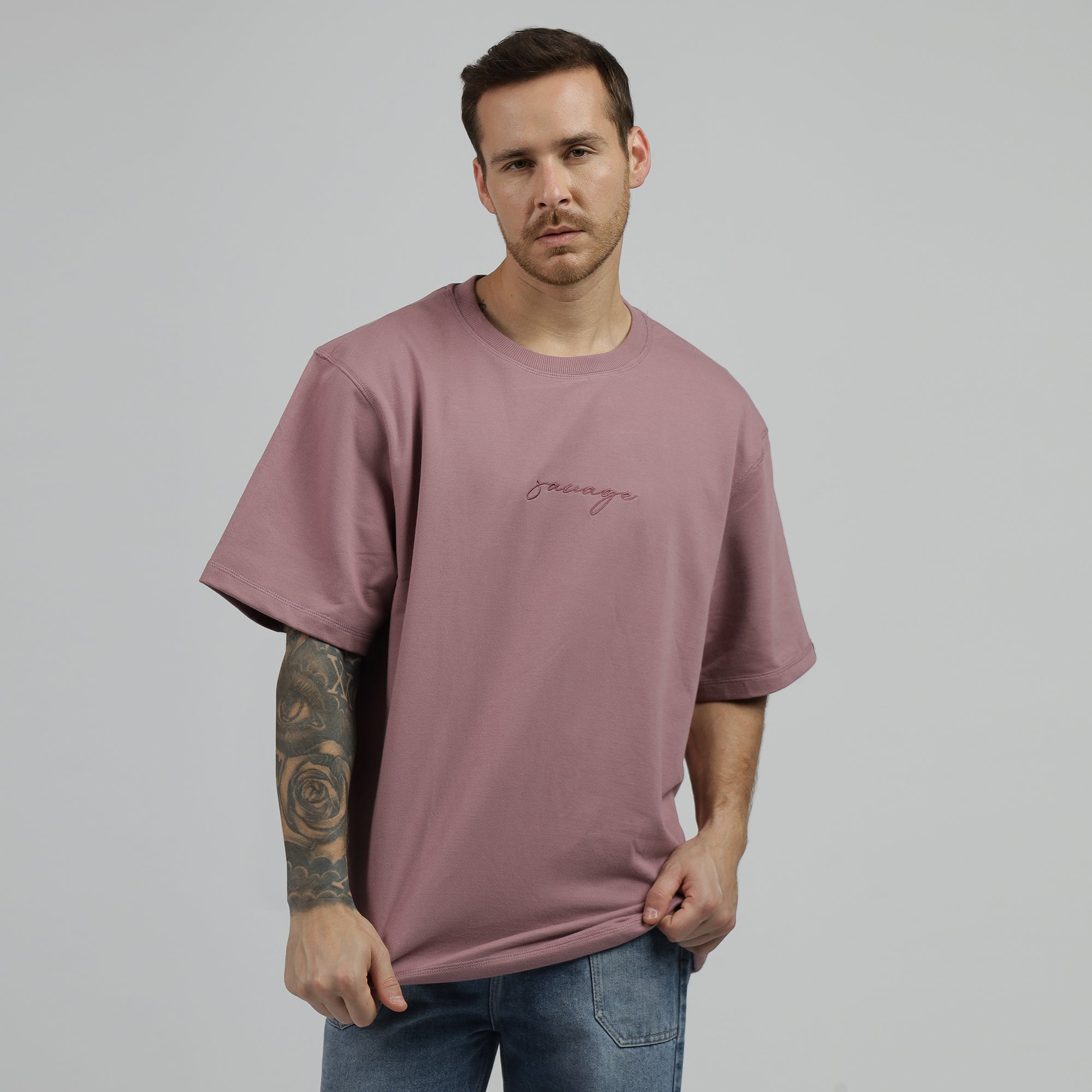 Dusty Pink Oversize Tshirt