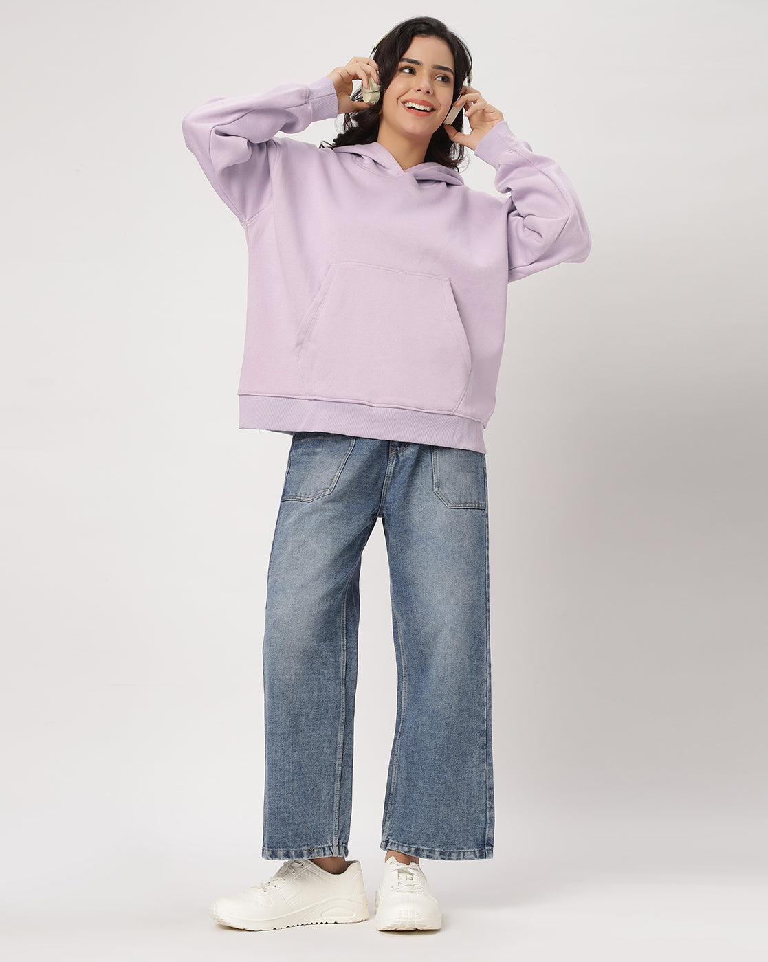 Lavender Oversize Hoodie