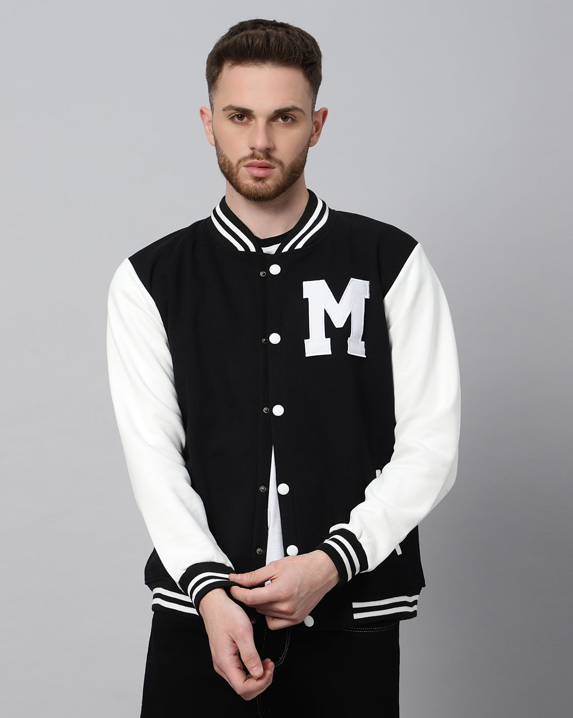 M Lettermen Varsity Jacket