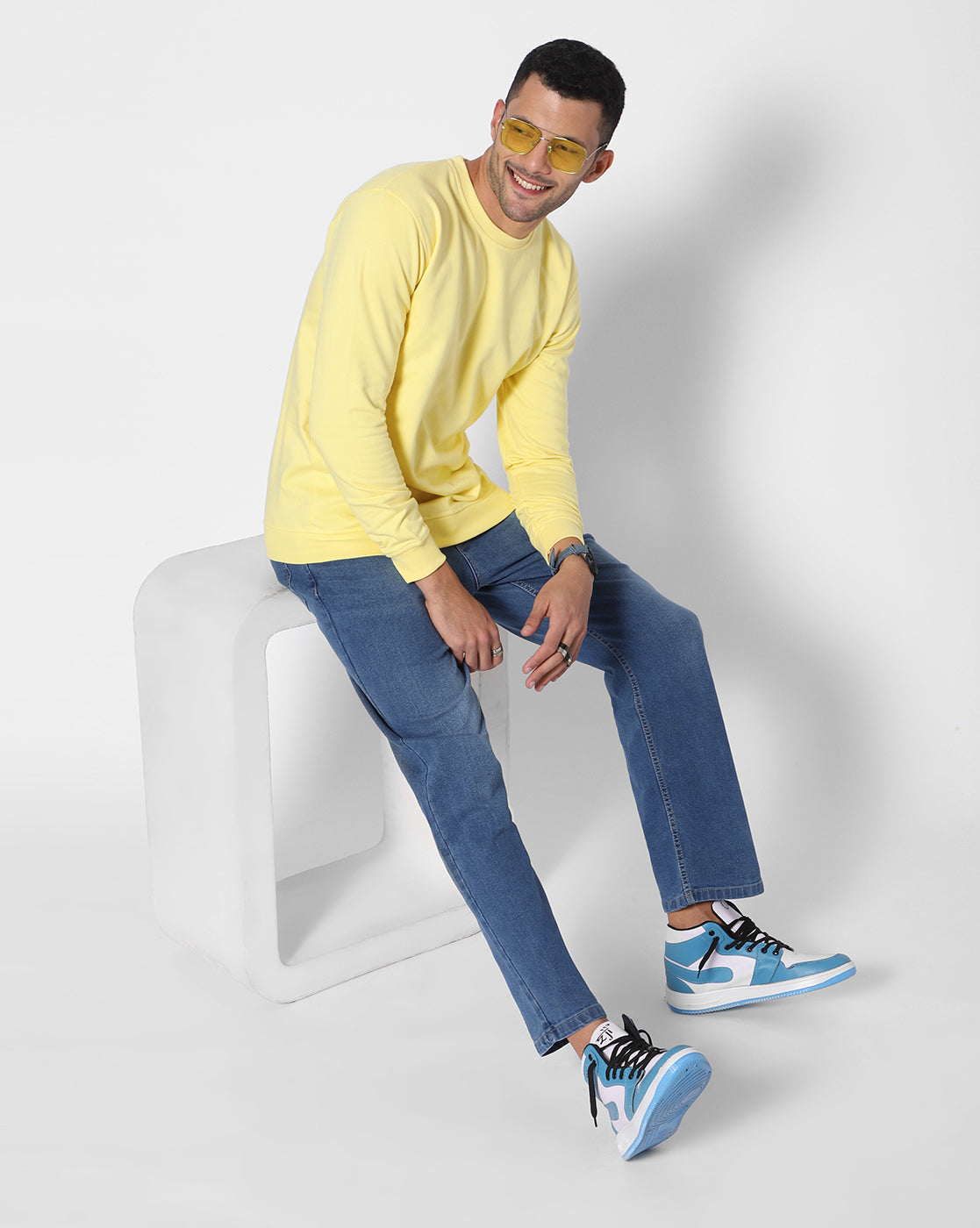 Pastel Yellow Sweatshirt