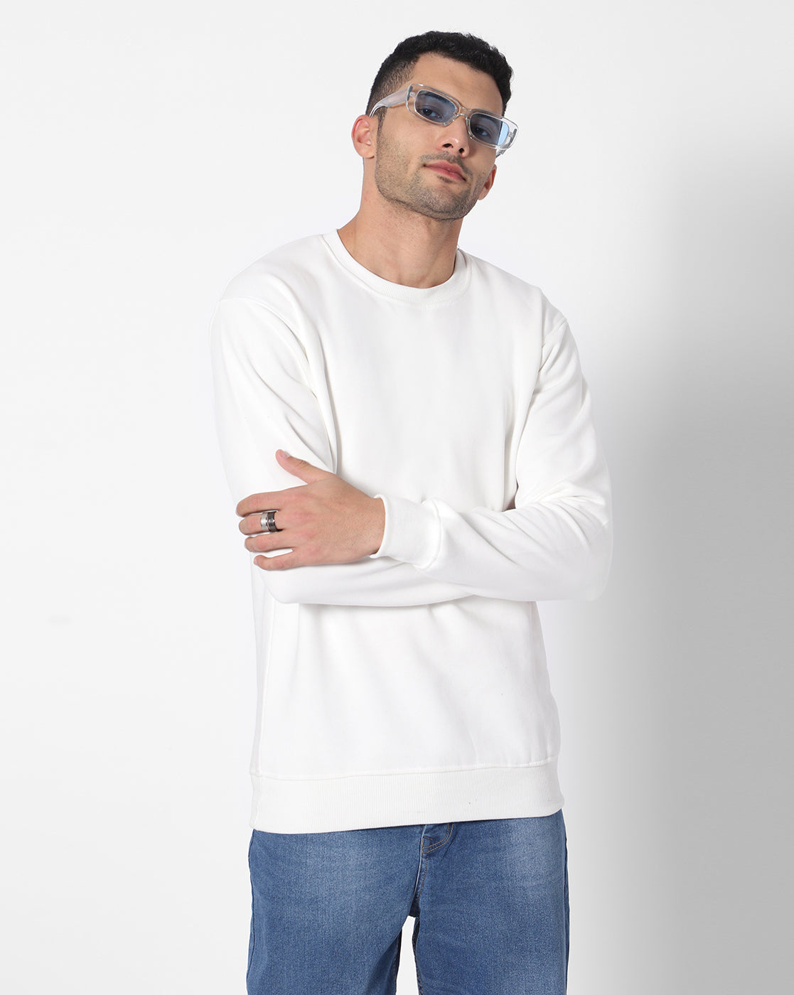 White Sweatshirt