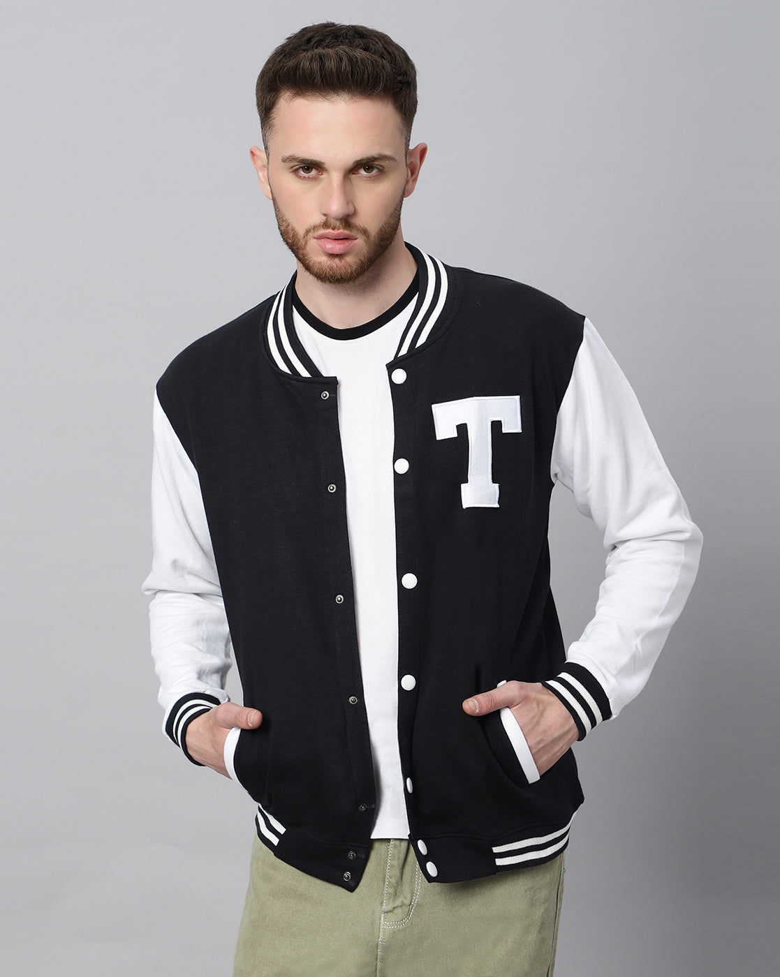 T Lettermen Varsity Jacket