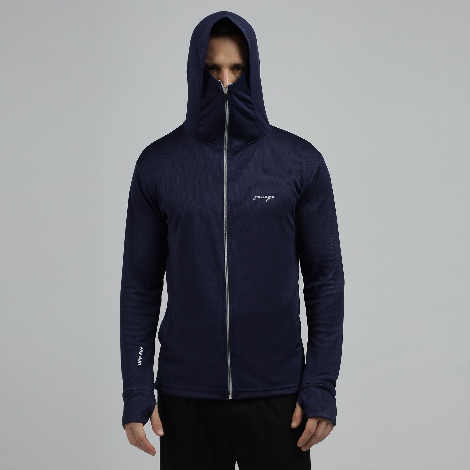 Balaclava Navy Sunscreen Jacket